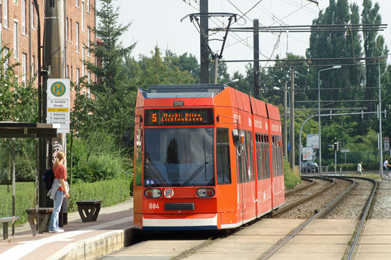 ROSTOCK TRAMS - Photo: ©2007 Jan Boyle - www.simplompc.co.uk - Simplon Postcards