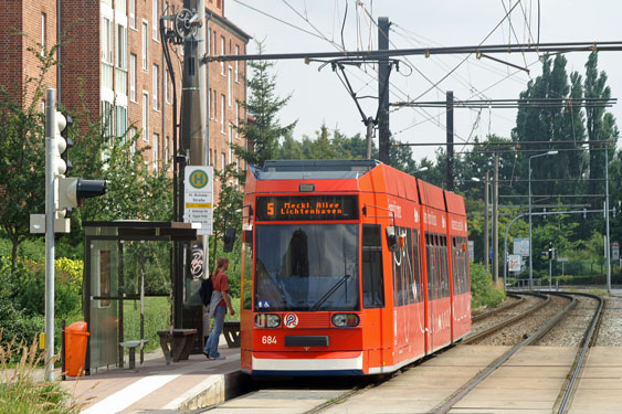 ROSTOCK TRAMS - Photo: ©2007 Jan Boyle - www.simplompc.co.uk - Simplon Postcards