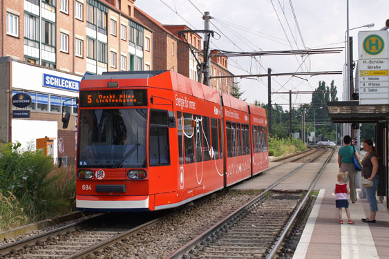 ROSTOCK TRAMS - Photo: ©2007 Jan Boyle - www.simplompc.co.uk - Simplon Postcards