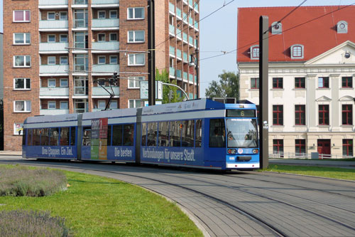 ROSTOCK TRAMS - Photo: ©2007 Jan Boyle - www.simplompc.co.uk - Simplon Postcards