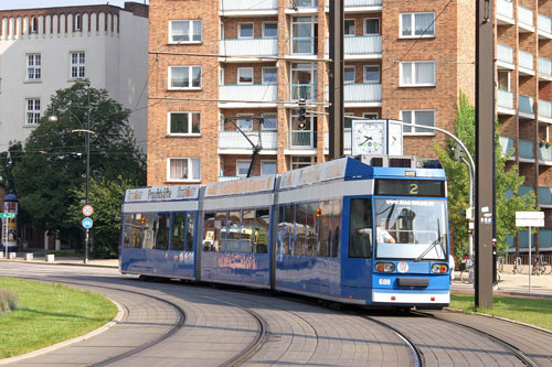 ROSTOCK TRAMS - Photo: ©2007 Jan Boyle - www.simplompc.co.uk - Simplon Postcards