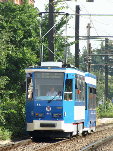 ROSTOCK TRAMS - Photo: ©2007 Jan Boyle - www.simplompc.co.uk - Simplon Postcards