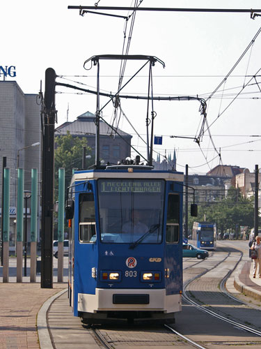 ROSTOCK TRAMS - Photo: ©2007 Jan Boyle - www.simplompc.co.uk - Simplon Postcards