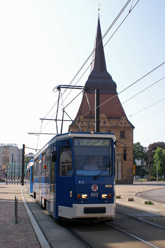 ROSTOCK TRAMS - Photo: ©2007 Jan Boyle - www.simplompc.co.uk - Simplon Postcards