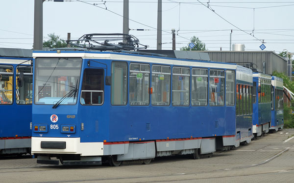 ROSTOCK TRAMS - Photo: ©2007 Jan Boyle - www.simplompc.co.uk - Simplon Postcards