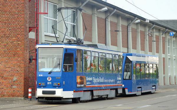 ROSTOCK TRAMS - Photo: ©2007 Jan Boyle - www.simplompc.co.uk - Simplon Postcards