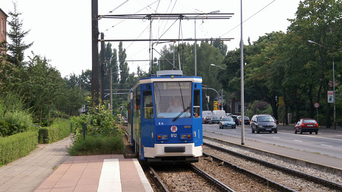 ROSTOCK TRAMS - Photo: ©2007 Jan Boyle - www.simplompc.co.uk - Simplon Postcards