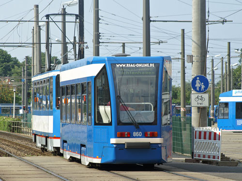 ROSTOCK TRAMS - Photo: ©2007 Jan Boyle - www.simplompc.co.uk - Simplon Postcards