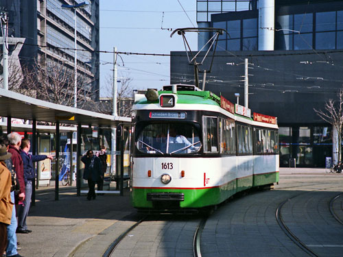 Rotterdam RET ZGT Trams - Photo: ©1997 Ian Boyle - www.simplompc.co.uk - Simplon Postcards