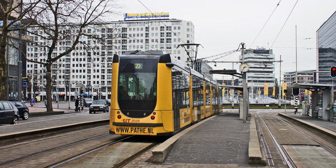 Rotterdam RET Citadis Trams - Photo: ©2010 Ian Boyle - www.simplompc.co.uk - Simplon Postcards