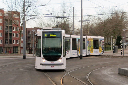 Rotterdam RET Citadis Trams - Photo: ©2014 Ian Boyle - www.simplompc.co.uk - Simplon Postcards