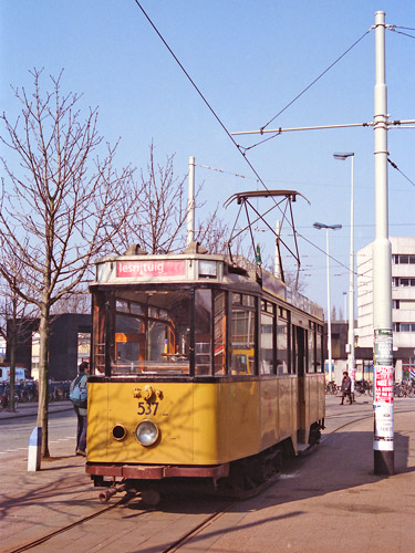 Rotterdam RET ZGT Trams - Photo: ©1997 Ian Boyle - www.simplompc.co.uk - Simplon Postcards