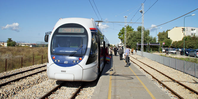 SASSARI Tramway - Sardinia, Italy - www.simplonpc.co.uk