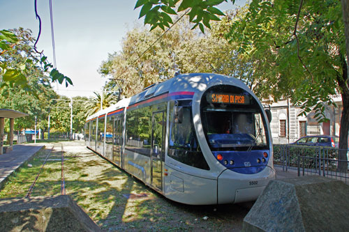 SASSARI Tramway - Sardinia, Italy - www.simplonpc.co.uk