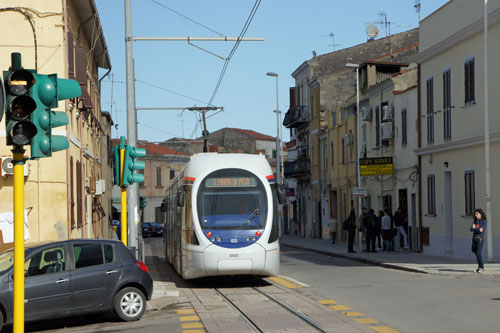 SASSARI Tramway - Sardinia, Italy - www.simplonpc.co.uk
