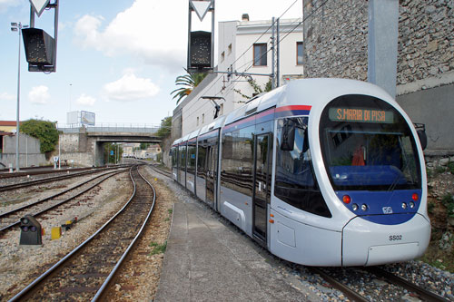 SASSARI Tramway - Sardinia, Italy - www.simplonpc.co.uk