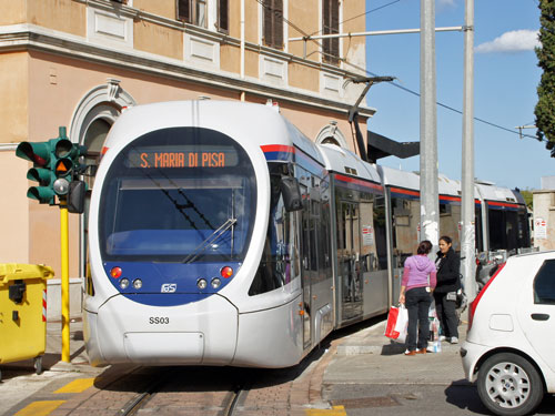 SASSARI Tramway - Sardinia, Italy - www.simplonpc.co.uk