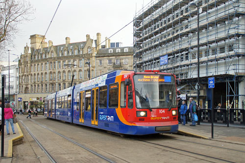 SHEFFIELD SUPERTRAM - Photo: ©2012 Ian Boyle - www.simplompc.co.uk - Simplon Postcards