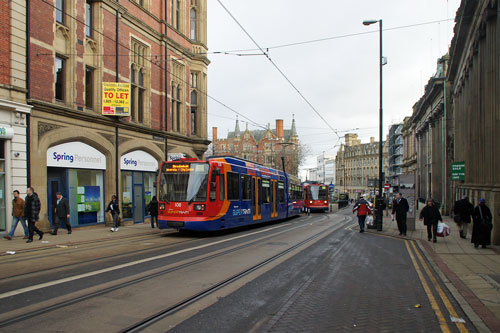 SHEFFIELD SUPERTRAM - Photo: ©2012 Ian Boyle - www.simplompc.co.uk - Simplon Postcards