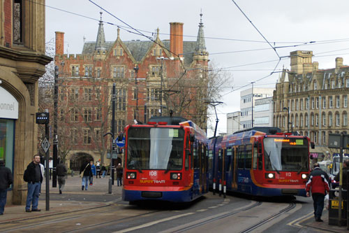 SHEFFIELD SUPERTRAM - Photo: ©2012 Ian Boyle - www.simplompc.co.uk - Simplon Postcards