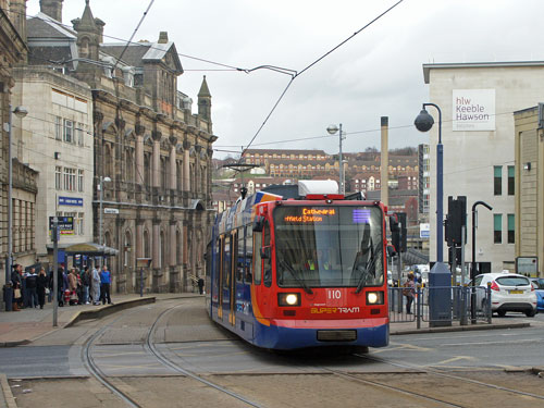 SHEFFIELD SUPERTRAM - Photo: ©2012 Ian Boyle - www.simplompc.co.uk - Simplon Postcards