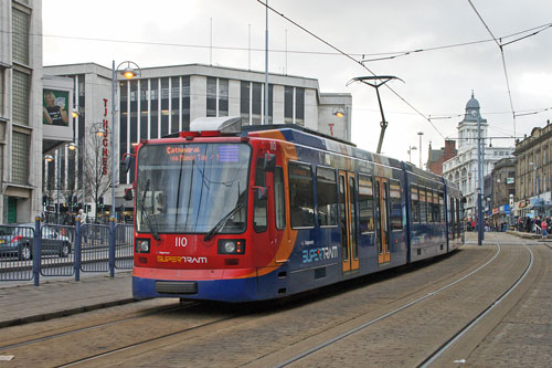 SHEFFIELD SUPERTRAM - Photo: ©2012 Ian Boyle - www.simplompc.co.uk - Simplon Postcards