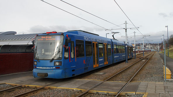 SHEFFIELD SUPERTRAM - Photo: ©2012 Ian Boyle - www.simplompc.co.uk - Simplon Postcards