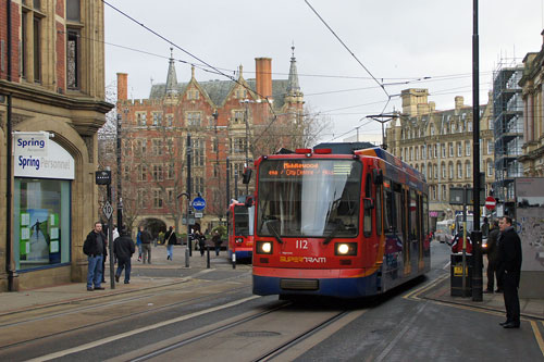 SHEFFIELD SUPERTRAM - Photo: ©2012 Ian Boyle - www.simplompc.co.uk - Simplon Postcards