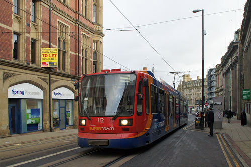 SHEFFIELD SUPERTRAM - Photo: ©2012 Ian Boyle - www.simplompc.co.uk - Simplon Postcards