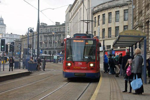 SHEFFIELD SUPERTRAM - Photo: ©2012 Ian Boyle - www.simplompc.co.uk - Simplon Postcards