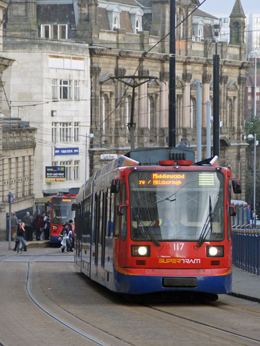 SHEFFIELD SUPERTRAM - Photo: ©2012 Ian Boyle - www.simplompc.co.uk - Simplon Postcards