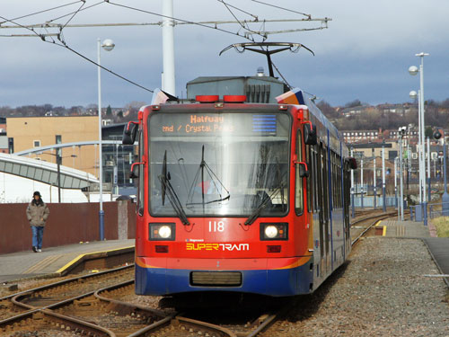 SHEFFIELD SUPERTRAM - Photo: ©2012 Ian Boyle - www.simplompc.co.uk - Simplon Postcards