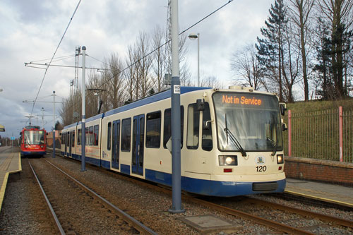 SHEFFIELD SUPERTRAM - Photo: ©2012 Ian Boyle - www.simplompc.co.uk - Simplon Postcards