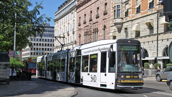 Stockholm Trams - Photo: ©2011 David Pennock - www.simplompc.co.uk - Simplon Postcards