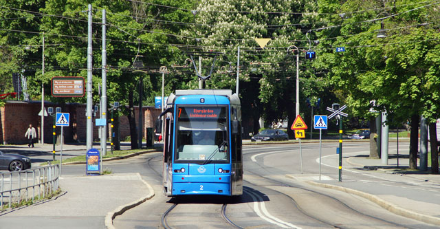 Stockholm Trams - Photo: ©2013 Ian Boyle - www.simplompc.co.uk - Simplon Postcards