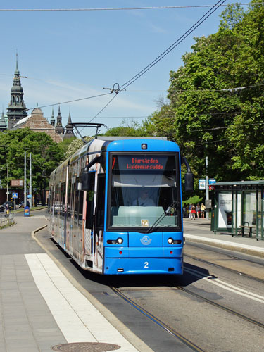 Stockholm Trams - Photo: ©2013 Ian Boyle - www.simplompc.co.uk - Simplon Postcards