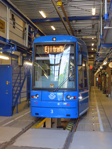 Stockholm Trams - Photo: ©2013 Ian Boyle - www.simplompc.co.uk - Simplon Postcards