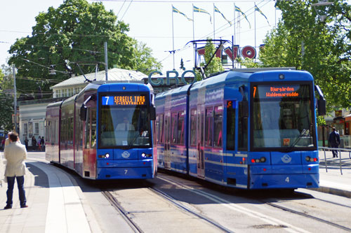 Stockholm Trams - Photo: ©2013 Ian Boyle - www.simplompc.co.uk - Simplon Postcards