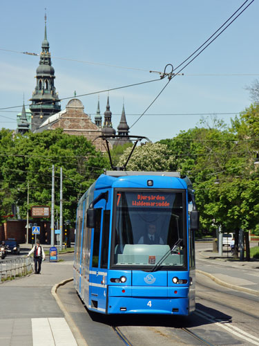 Stockholm Trams - Photo: ©2013 Ian Boyle - www.simplompc.co.uk - Simplon Postcards