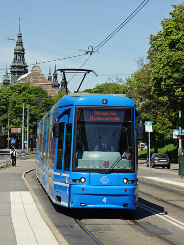 Stockholm Trams - Photo: ©2013 Ian Boyle - www.simplompc.co.uk - Simplon Postcards