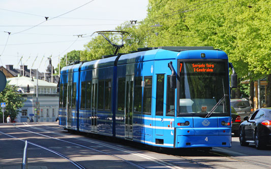 Stockholm Trams - Photo: ©2013 Ian Boyle - www.simplompc.co.uk - Simplon Postcards