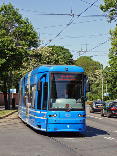 Stockholm Trams - Photo: ©2013 Ian Boyle - www.simplompc.co.uk - Simplon Postcards