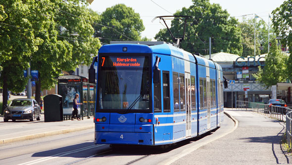 Stockholm Trams - Photo: ©2013 Ian Boyle - www.simplompc.co.uk - Simplon Postcards