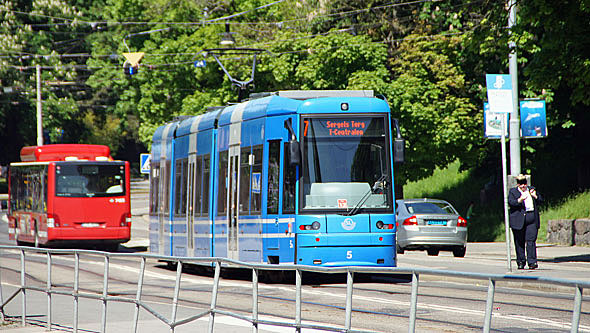 Stockholm Trams - Photo: ©2013 Ian Boyle - www.simplompc.co.uk - Simplon Postcards