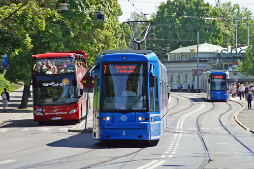 Stockholm Trams - Photo: ©2013 Ian Boyle - www.simplompc.co.uk - Simplon Postcards