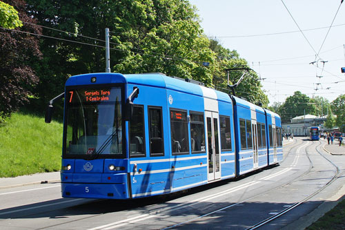 Stockholm Trams - Photo: ©2013 Ian Boyle - www.simplompc.co.uk - Simplon Postcards