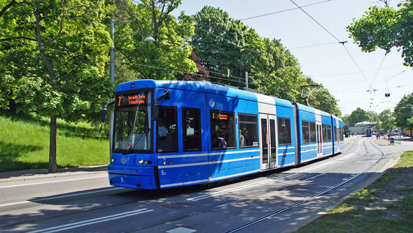 Stockholm Trams - Photo: ©2013 Ian Boyle - www.simplompc.co.uk - Simplon Postcards