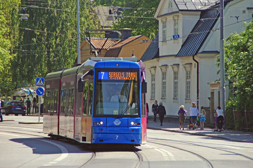 Stockholm Trams - Photo: ©2013 Ian Boyle - www.simplompc.co.uk - Simplon Postcards