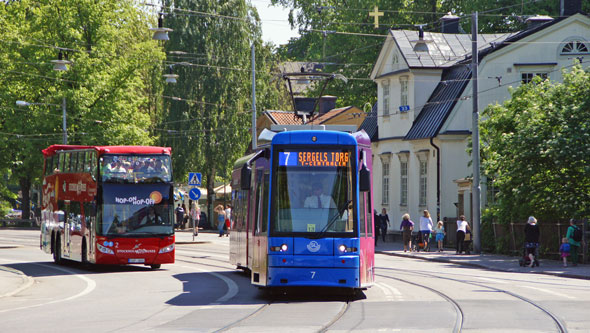 Stockholm Trams - Photo: ©2013 Ian Boyle - www.simplompc.co.uk - Simplon Postcards