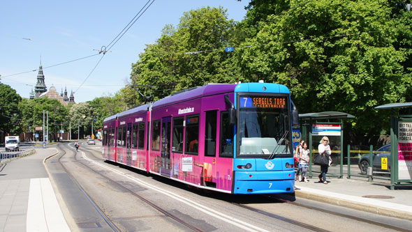 Stockholm Trams - Photo: ©2013 Ian Boyle - www.simplompc.co.uk - Simplon Postcards